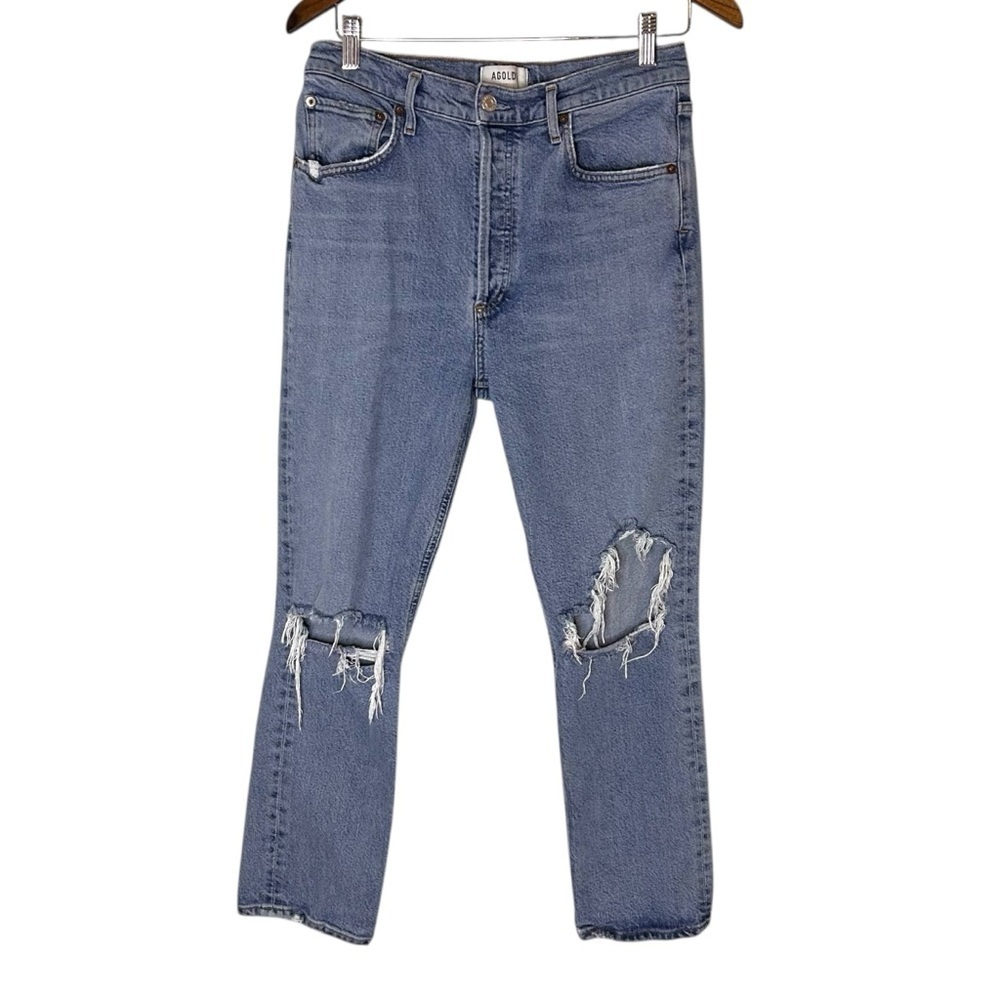 AGOLDE Riley High Rise Jeans- Size 29 - Picture 5 of 13